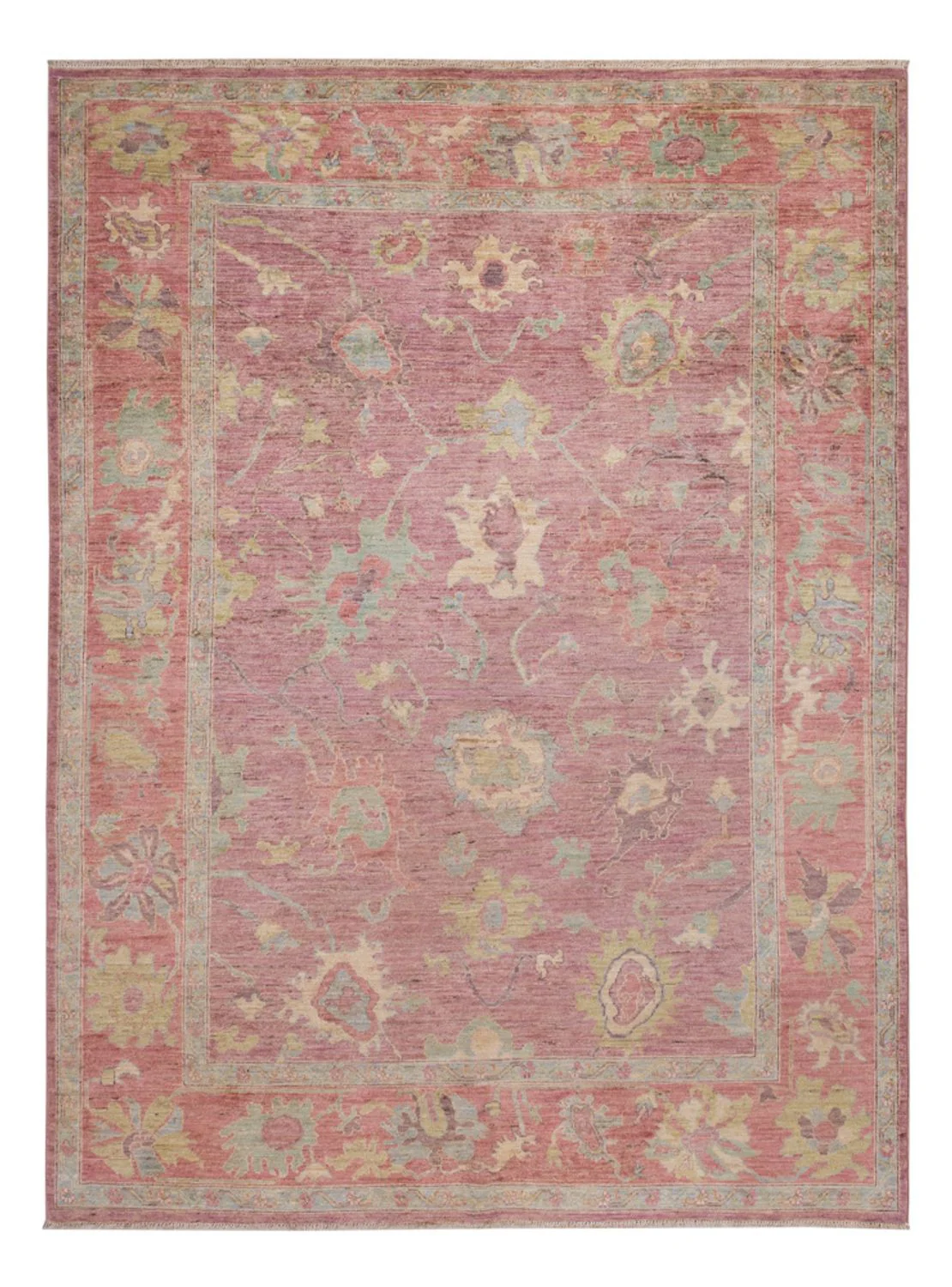Ziegler Teppich - Usak - 241 x 176 cm - hellrot