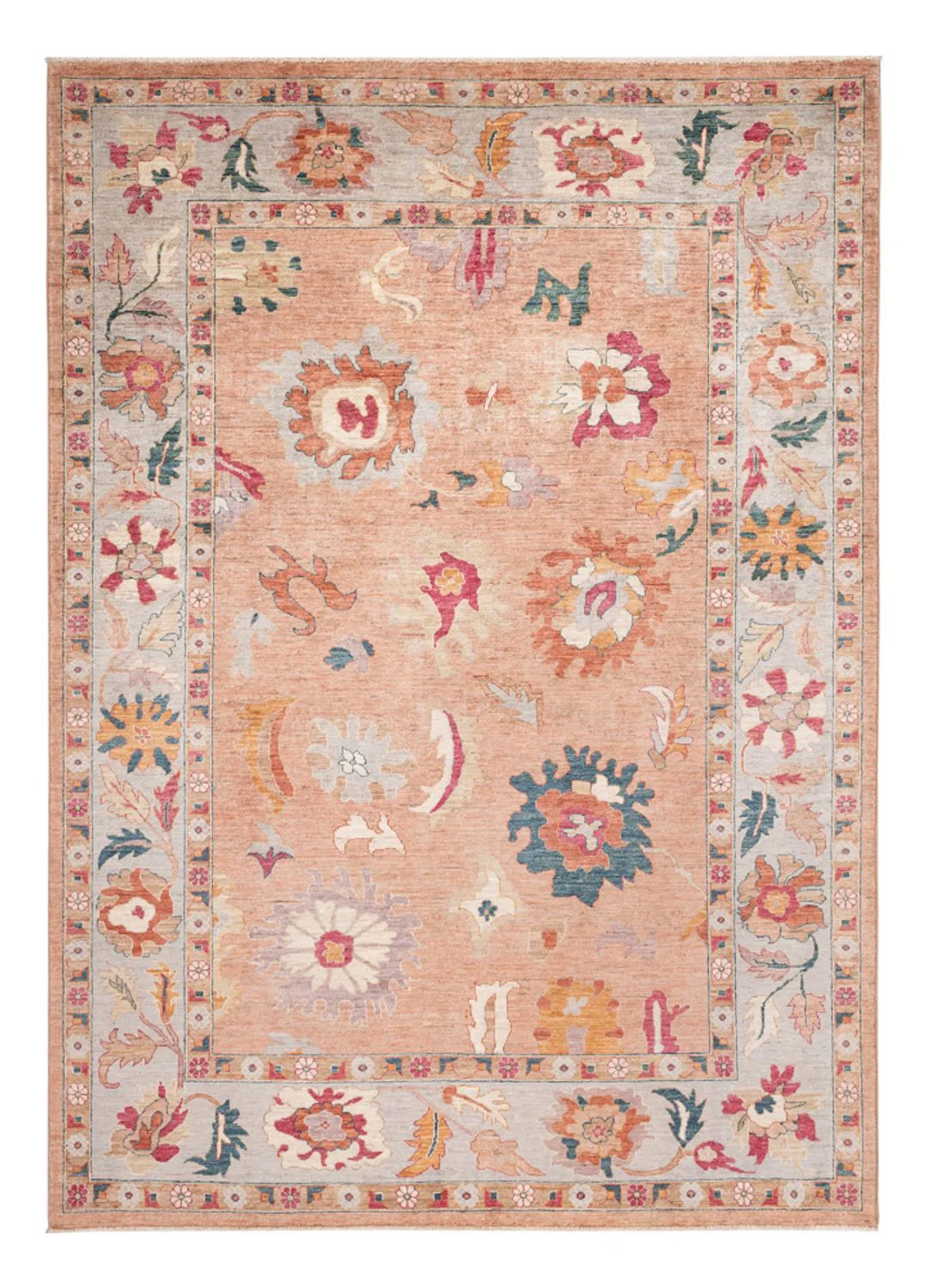 Ziegler Teppich - Usak - 280 x 202 cm - hellrot