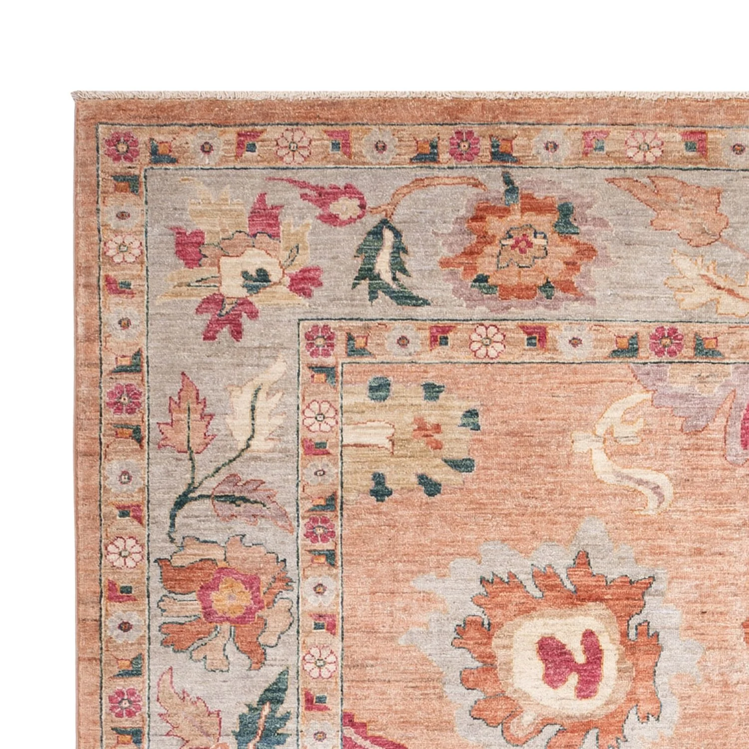 Ziegler Teppich - Usak - 280 x 202 cm - hellrot - Image 3