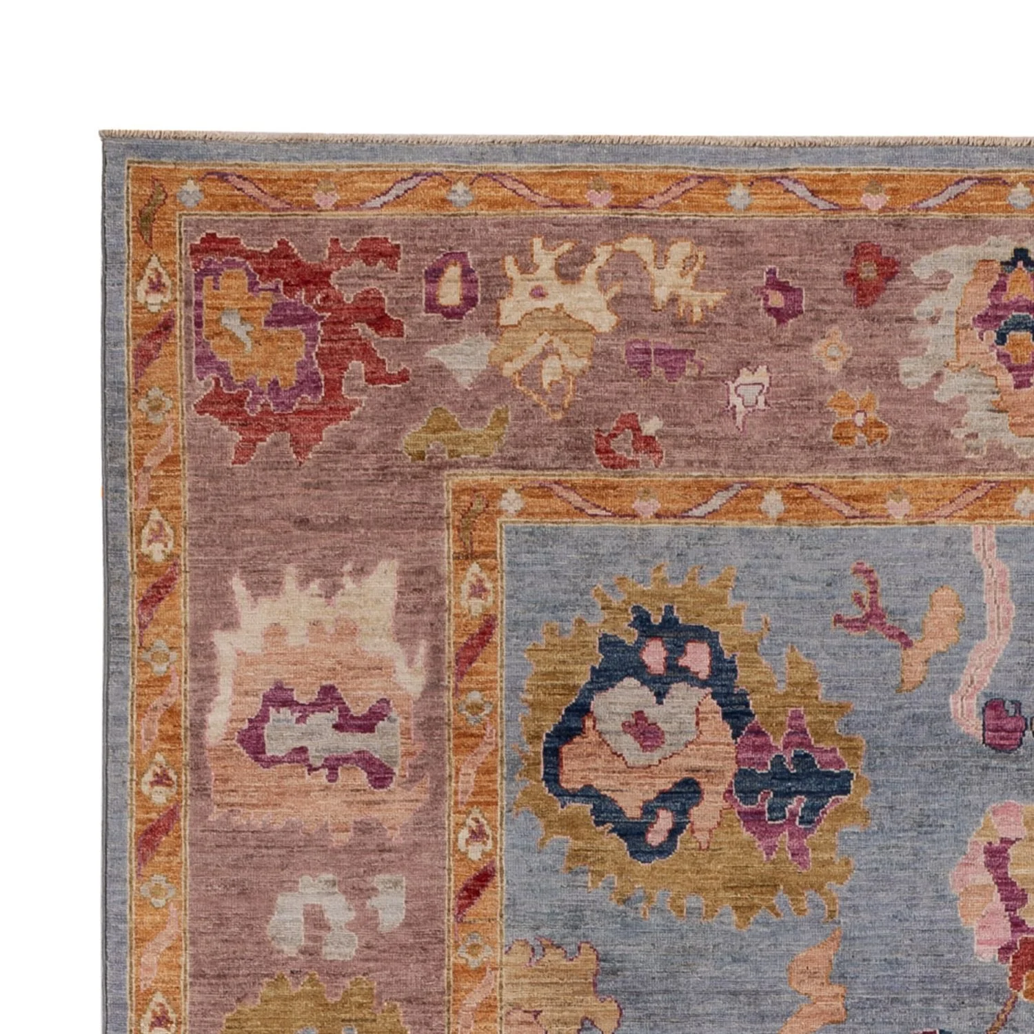 Ziegler Teppich - Usak - 289 x 202 cm - hellblau - Image 3