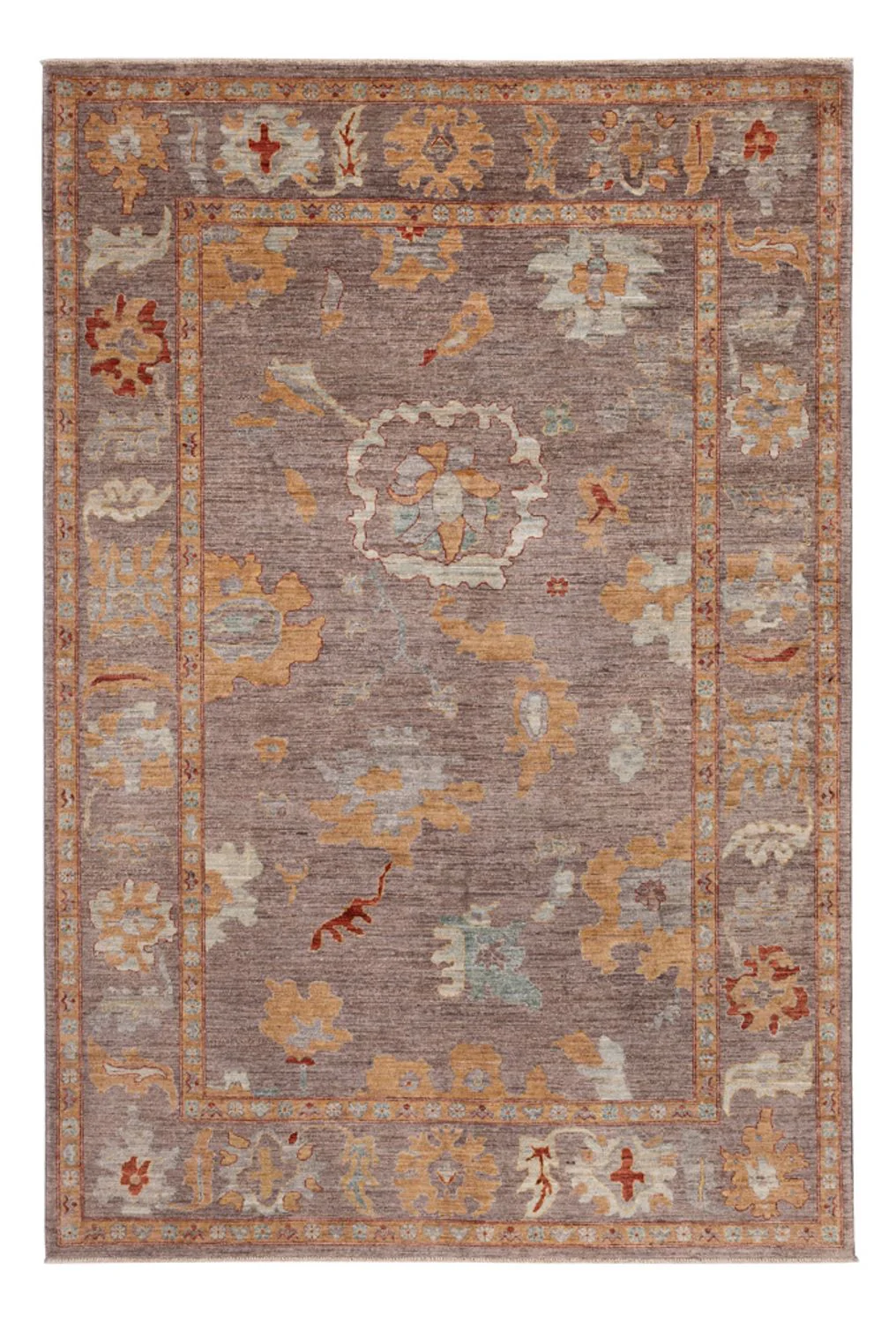 Ziegler Teppich - Usak - 300 x 202 cm - dunkelbeige